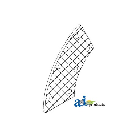 A & I Products Brake Pad (3/Bag), Fiber 4" x6" x1" A-AR28487